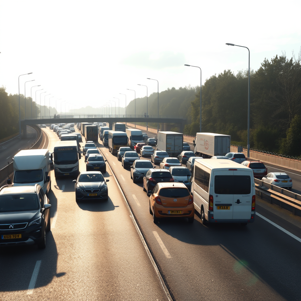 Rush hour delays cause misery for Newport motorway users